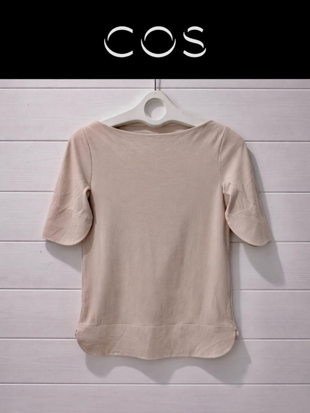 COS Minimalist Blush Top – XS